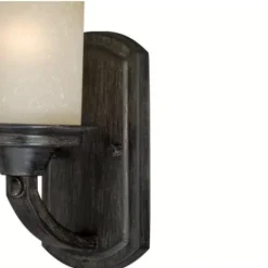 * Indoor Lighting|Best Deal Patriot Lighting® Halifax Black Walnut 1 Light Vanity Light