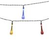 * Outdoor Lighting|Best Deal Patriot Lighting® 15′ 9″ 20-Light Droplet Solar-Powered Led String Light