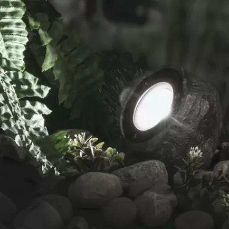 * Outdoor Lighting|Best Deal Patriot Lighting® Black Stone Low Voltage Led Spot Landscape Light