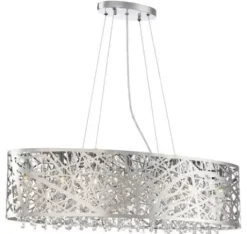 * Indoor Lighting|Best Deal Patriot Lighting® Elegant Home Braylen Chrome 7 Light Island Light