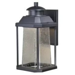 * Outdoor Lighting|Best Deal Patriot Lighting® Eliza Textured Black Led Outdoor Wall Light