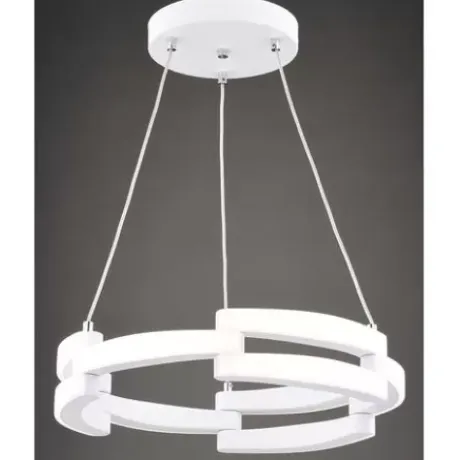 * Indoor Lighting|Best Deal Patriot Lighting® Zane White Integrated Led Pendant