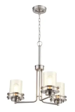 * Indoor Lighting|Best Deal Patriot Lighting® Joska 3-Light Brushed Nickel Chandelier