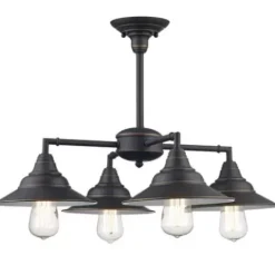 * Indoor Lighting|Best Deal Patriot Lighting® Denzel 4-Light Oil-Rubbed Bronze Chandelier