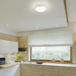 * Indoor Lighting|Best Deal Patriot Lighting® Livia White 1-Light Flush Mount Ceiling Light 6 Pack