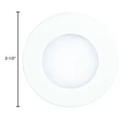 * Indoor Lighting|Best Pirce Patriot Lighting® Integrated Led White Plug-In Under Cabinet Puck Light – 3 Pack
