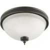 * Indoor Lighting|Best Pirce Patriot Lighting® Cacie Bronze Led Flush Mount Ceiling Light 2 Pack