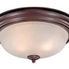 * Indoor Lighting|Best Pirce Patriot Lighting® Galaxy Weathered Patina 2-Light Flush Mount Ceiling Light