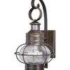 * Outdoor Lighting|Best Pirce Patriot Lighting® Dualux® Chatham Burnished Bronze Outdoor Wall Light