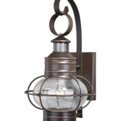 * Outdoor Lighting|Best Pirce Patriot Lighting® Dualux® Chatham Burnished Bronze Outdoor Wall Light