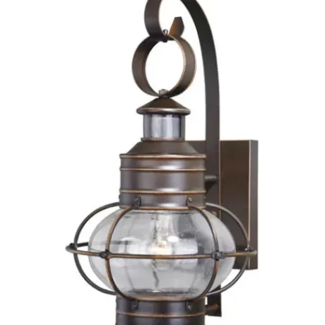 * Outdoor Lighting|Best Pirce Patriot Lighting® Dualux® Chatham Burnished Bronze Outdoor Wall Light
