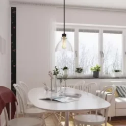 * Indoor Lighting|Best Pirce Patriot Lighting® Kenzie Matte Black & Gold 1-Light Pendant