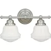 * Indoor Lighting|Best Pirce Patriot Lighting® Huntley Satin Nickel 2 Light Vanity Light