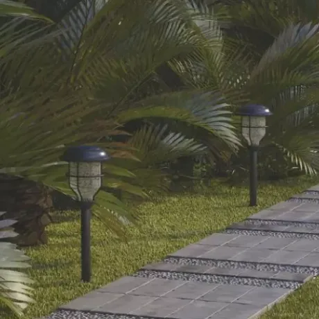 * Outdoor Lighting|Best Pirce Patriot Lighting® Solar Integrated Led Oxbow Landscape Landscape Light – 2 Pack