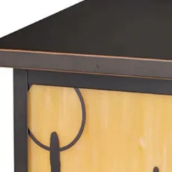 * Outdoor Lighting|Best Pirce Patriot Lighting® Desert Burnished Bronze Motion Sensor Outdoor Wall Light