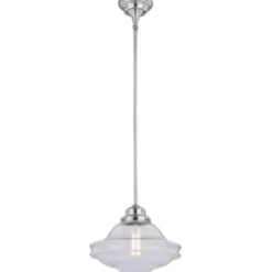 * Indoor Lighting|Best Pirce Patriot Lighting® Huntley Satin Nickel 1 Light Pendant