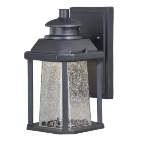 * Outdoor Lighting|Best Pirce Patriot Lighting® Eliza Textured Black Led Outdoor Wall Light