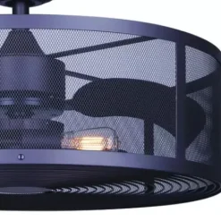 * Ceiling Fans|Best Pirce Patriot Lighting™ Arris Ii 24″ Oil-Rubbed Bronze Indoor/Outdoor Led Fandelier