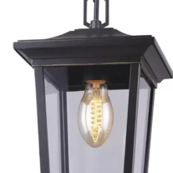 * Outdoor Lighting|Best Pirce Patriot Lighting® Holliday Oil Rubbed Bronze 1 Light Outdoor Pendant