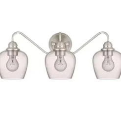 * Indoor Lighting|Best Pirce Patriot Lighting® Shira Brushed Nickel 3-Light Vanity Light