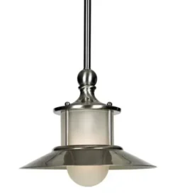 * Indoor Lighting|Best Pirce Patriot Lighting® Rae Brushed Nickel 1-Light Mini Pendant