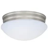 * Indoor Lighting|Best Pirce Patriot Lighting® Brady Satin Nickel Led Flush Mount Ceiling Light
