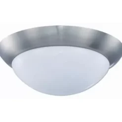 * Indoor Lighting|Best Pirce Patriot Lighting® Glen Brushed Nickel Led Flush Mount Ceiling Light 2-Pack