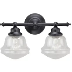 * Indoor Lighting|Best Pirce Patriot Lighting® Huntley Oil Rubbed Bronze 2 Light Vanity Light