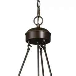 * Indoor Lighting|Best Pirce Patriot Lighting® Bozeman Burnished Bronze 9 Light Chandelier