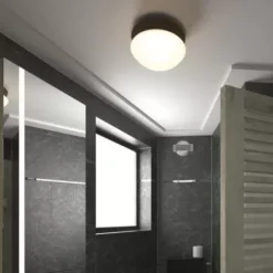 * Indoor Lighting|Best Pirce Patriot Lighting® Brady Ii Bronze Integrated Led Flush Mount Ceiling Light