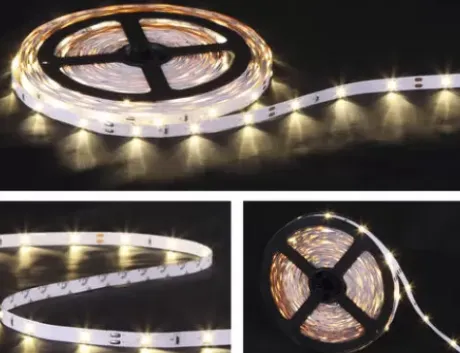 * Indoor Lighting|Best Pirce Patriot Lighting® 16.4′ White Flexible Plug-In Led Tape Light