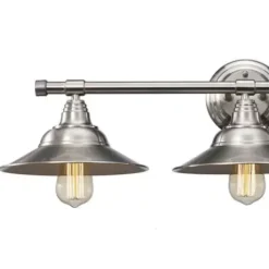 * Indoor Lighting|Best Reviews Of Patriot Lighting® Denzel Brushed Nickel 3-Light Vanity Light