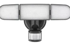 * Outdoor Lighting|Best Reviews Of Patriot Lighting® Bronze Led Tri Head Motion Sensor Outdoor Security Solar Flood Light