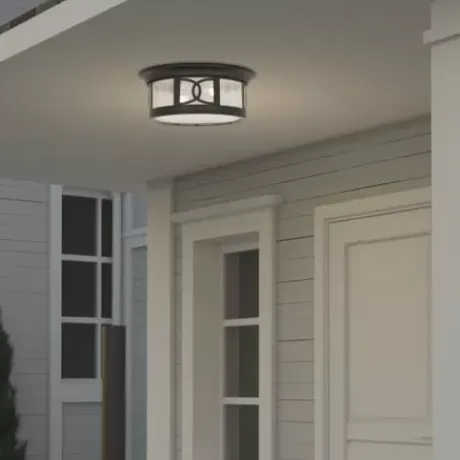 * Outdoor Lighting|Best Reviews Of Patriot Lighting® Sterling Forged Bronze Outdoor Flush Mount Ceiling Light