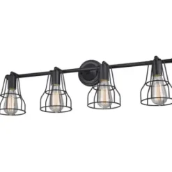 * Indoor Lighting|Best Reviews Of Patriot Lighting® Clybourn Oil Rubbed Bronze 4 Light Vanity Light