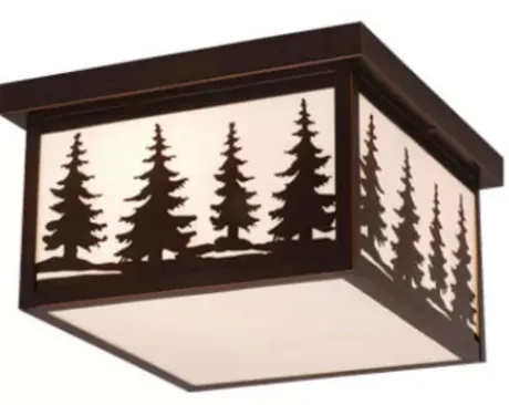 * Outdoor Lighting|Best Reviews Of Patriot Lighting® Forest Burnished Bronze Outdoor Ceiling Light
