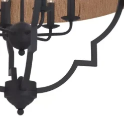 * Indoor Lighting|Best Reviews Of Patriot Lighting® Beaumont Textured Gray 6 Light Pendant