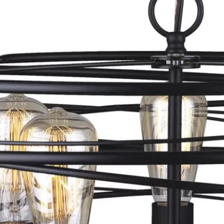 * Indoor Lighting|Best Sale Patriot Lighting® Ryland Black 5-Light Pendant
