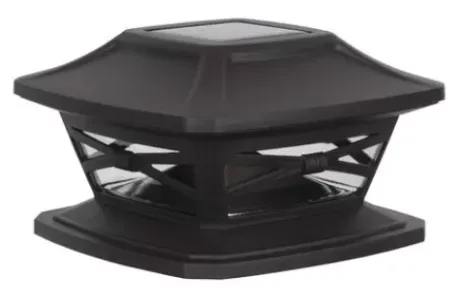 * Outdoor Lighting|Best Sale Patriot Lighting® Solar Integrated Led Crosby Bronze Post Cap Landscape Light
