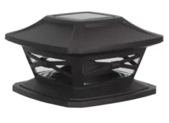 * Outdoor Lighting|Best Sale Patriot Lighting® Solar Integrated Led Crosby Bronze Post Cap Landscape Light