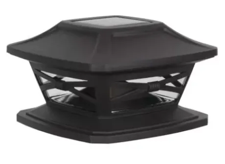 * Outdoor Lighting|Best Sale Patriot Lighting® Solar Integrated Led Crosby Bronze Post Cap Landscape Light