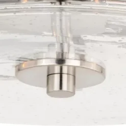 * Indoor Lighting|Best Sale Patriot Lighting® Addison Satin Nickel Flush Mount Ceiling Light