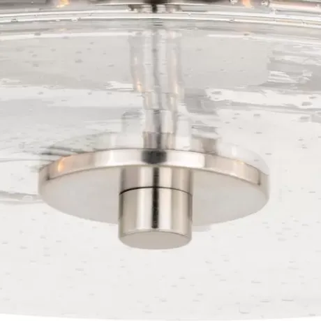 * Indoor Lighting|Best Sale Patriot Lighting® Addison Satin Nickel Flush Mount Ceiling Light