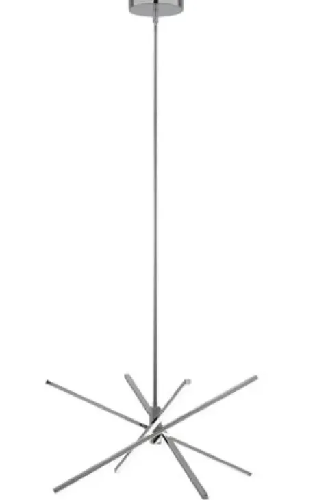 * Indoor Lighting|Best Sale Patriot Lighting® Norm Chrome Integrated Led Pendant
