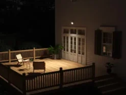 * Outdoor Lighting|Best Sale Patriot Lighting® Bronze Led Dusk-To-Dawn Outdoor Security Flood Light