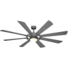 * Ceiling Fans|Best Sale Patriot Lighting™ Holland 68″ Painted Galvanized Indoor/Outdoor Integrated Led Ceiling Fan