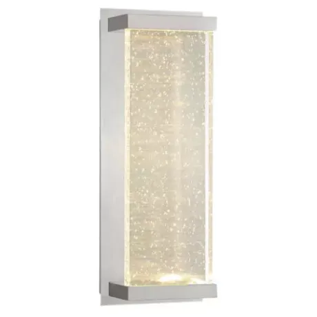 * Outdoor Lighting|Best Sale Patriot Lighting® Paradiso Satin Nickel Integrated Led Outdoor Wall Light