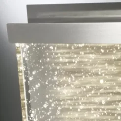* Outdoor Lighting|Best Sale Patriot Lighting® Paradiso Satin Nickel Integrated Led Outdoor Wall Light
