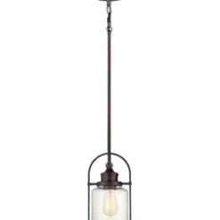 * Indoor Lighting|Best Sale Patriot Lighting® Resto Imperial Bronze 1-Light Mini Pendant