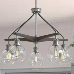 * Indoor Lighting|Best Sale Patriot Lighting® Avondale Satin Nickel 5 Light Chandelier